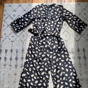 Dotted Black and White Jumper